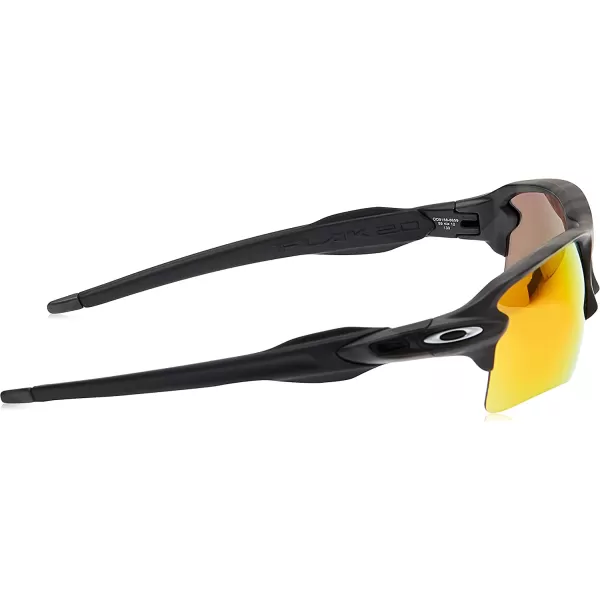 imageOakley Mens Oo9188 Flak 20 XL Rectangular SunglassesMatte Black CamoPrizm Ruby