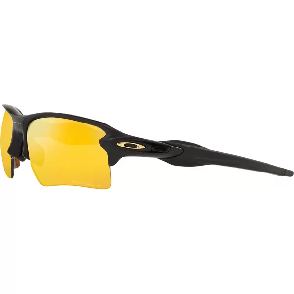 imageOakley Mens Oo9188 Flak 20 XL Rectangular SunglassesMatte Black24k Polarized