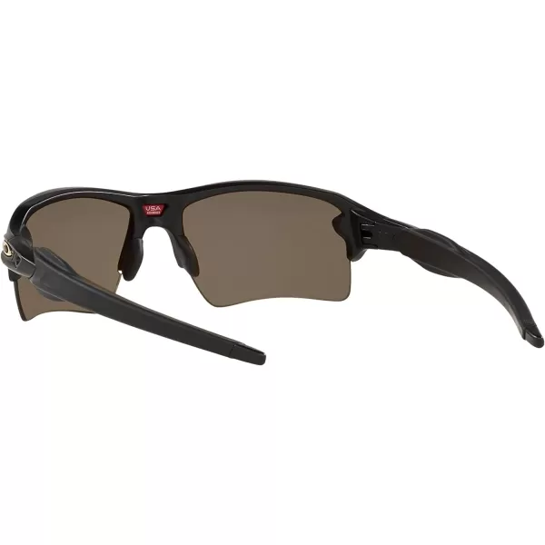 imageOakley Mens Oo9188 Flak 20 XL Rectangular SunglassesMatte Black24k Polarized