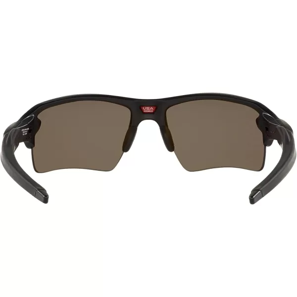imageOakley Mens Oo9188 Flak 20 XL Rectangular SunglassesMatte Black24k Polarized