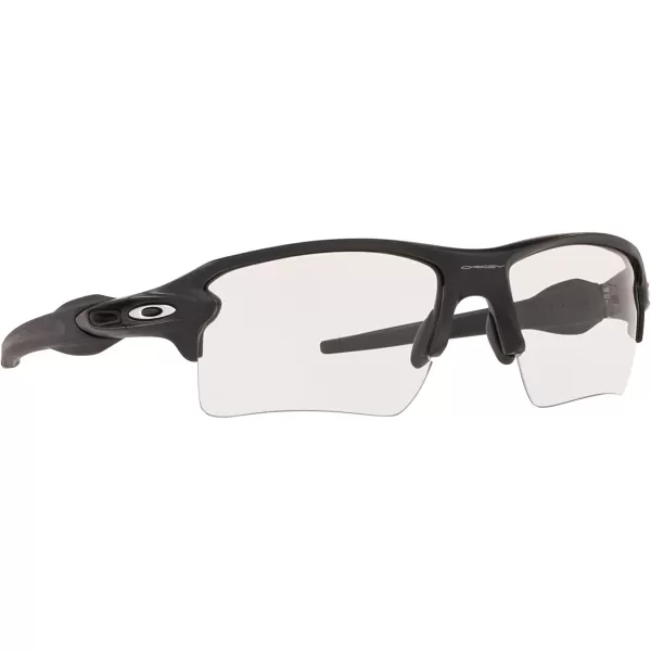 imageOakley Mens Oo9188 Flak 20 XL Rectangular SunglassesMatte BlackClear