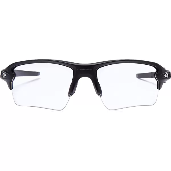 imageOakley Mens Oo9188 Flak 20 XL Rectangular SunglassesMatte BlackClear