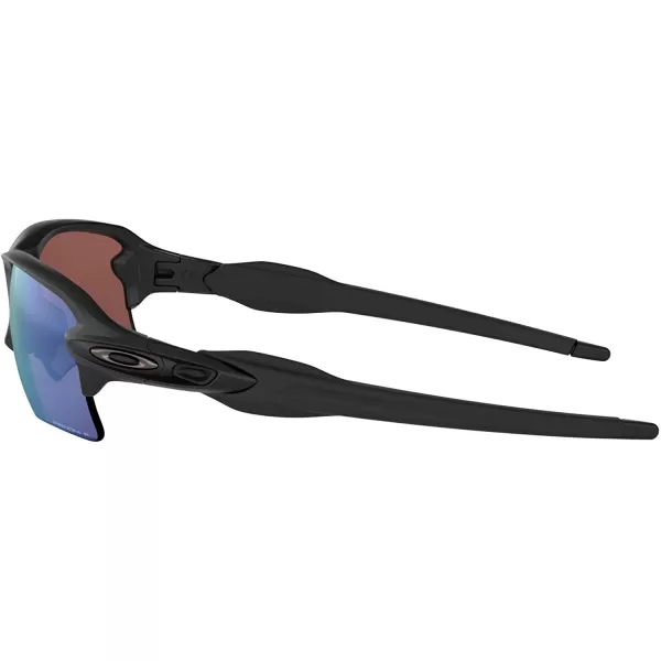 imageOakley Mens Oo9188 Flak 20 XL Rectangular SunglassesMatte BlackPrizm Deep Water Polarized