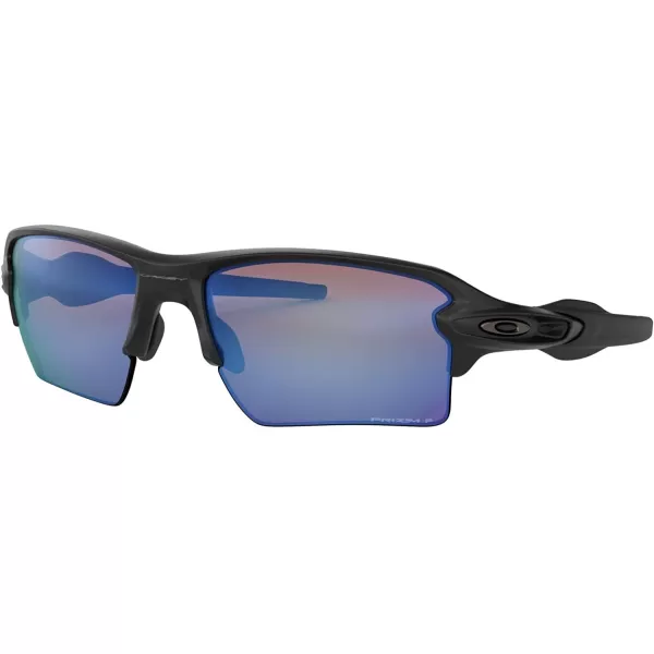 imageOakley Mens Oo9188 Flak 20 XL Rectangular SunglassesMatte BlackPrizm Deep Water Polarized