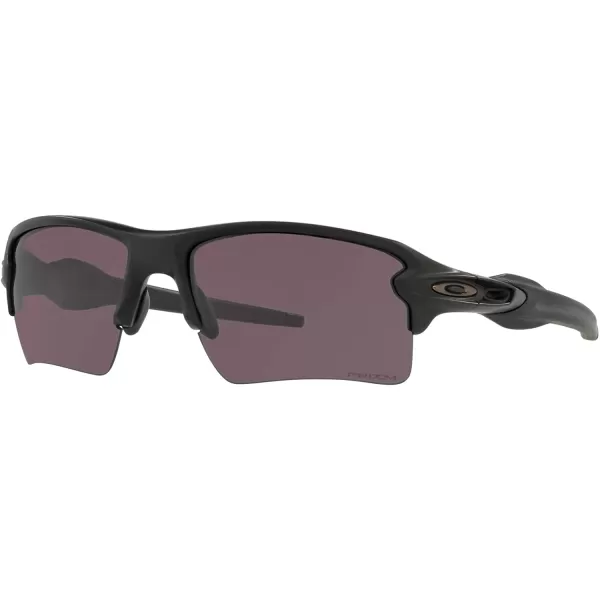 imageOakley Mens Oo9188 Flak 20 XL Rectangular SunglassesMatte BlackPrizm Grey