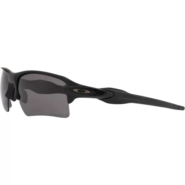imageOakley Mens Oo9188 Flak 20 XL Rectangular SunglassesMatte BlackPrizm Grey Polarized