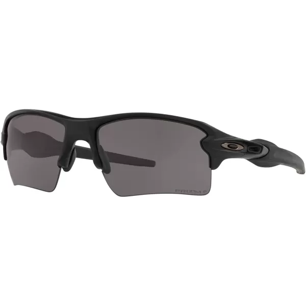 imageOakley Mens Oo9188 Flak 20 XL Rectangular SunglassesMatte BlackPrizm Grey Polarized