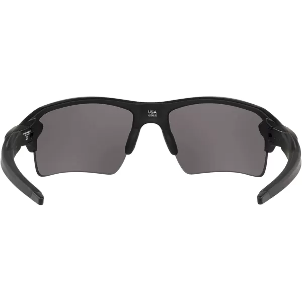 imageOakley Mens Oo9188 Flak 20 XL Rectangular SunglassesMatte BlackPrizm Grey Polarized