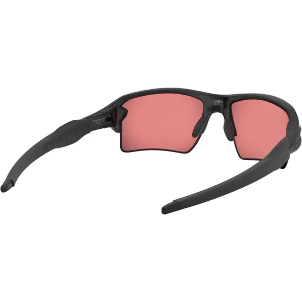 imageOakley Mens Oo9188 Flak 20 XL Rectangular SunglassesMatte BlackPrizm Trail Torch