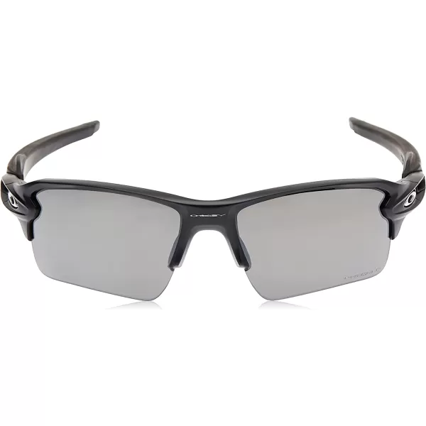 imageOakley Mens Oo9188 Flak 20 XL Rectangular SunglassesMatte BlackWhitePrizm Black Polarized