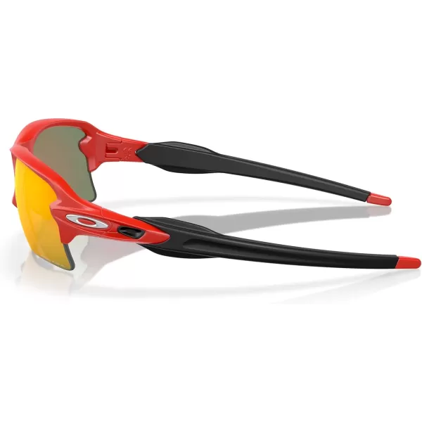 imageOakley Mens Oo9188 Flak 20 XL Rectangular SunglassesMatte RedlinePrizm Ruby