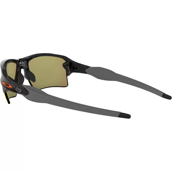 imageOakley Mens Oo9188 Flak 20 XL Rectangular SunglassesPolished BlackFire Iridium