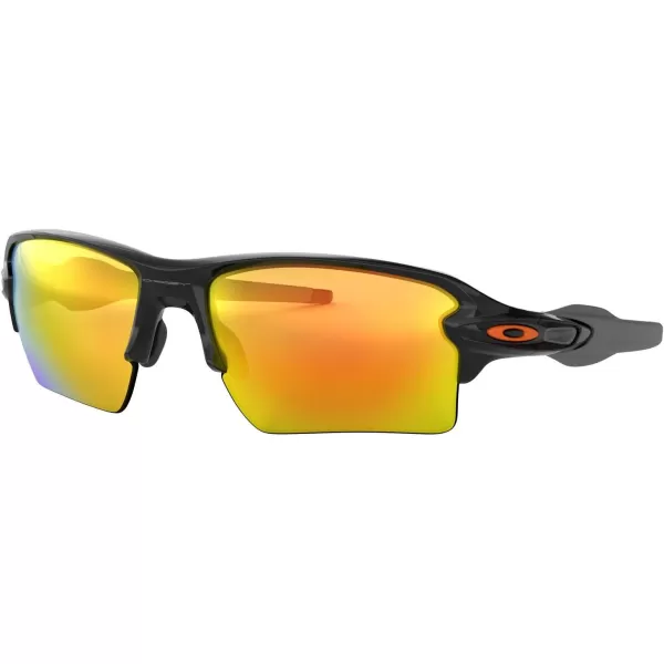 imageOakley Mens Oo9188 Flak 20 XL Rectangular SunglassesPolished BlackFire Iridium