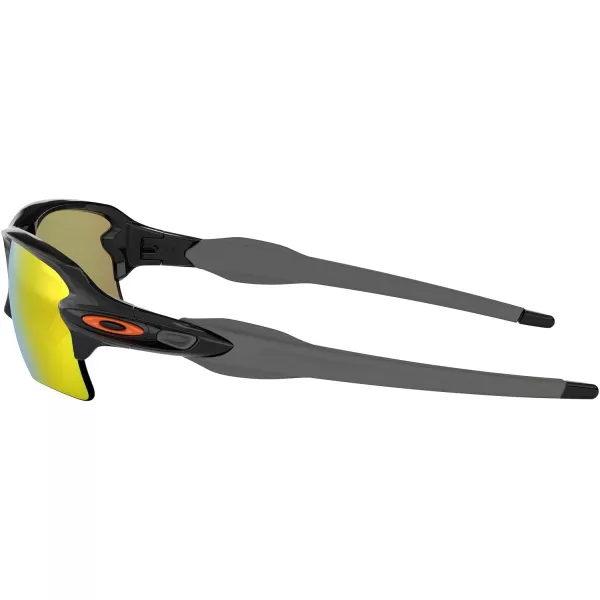imageOakley Mens Oo9188 Flak 20 XL Rectangular SunglassesPolished BlackFire Iridium