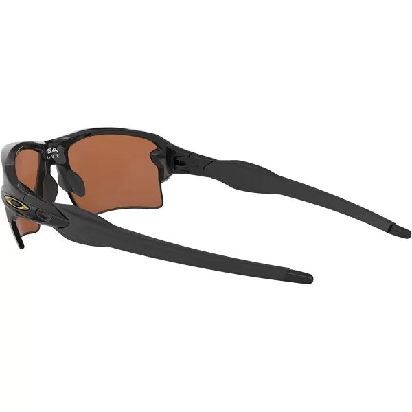 imageOakley Mens Oo9188 Flak 20 XL Rectangular SunglassesPolished BlackPrizm 24k Polarized