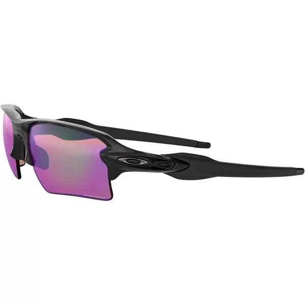 imageOakley Mens Oo9188 Flak 20 XL Rectangular SunglassesPolished BlackPrizm Golf