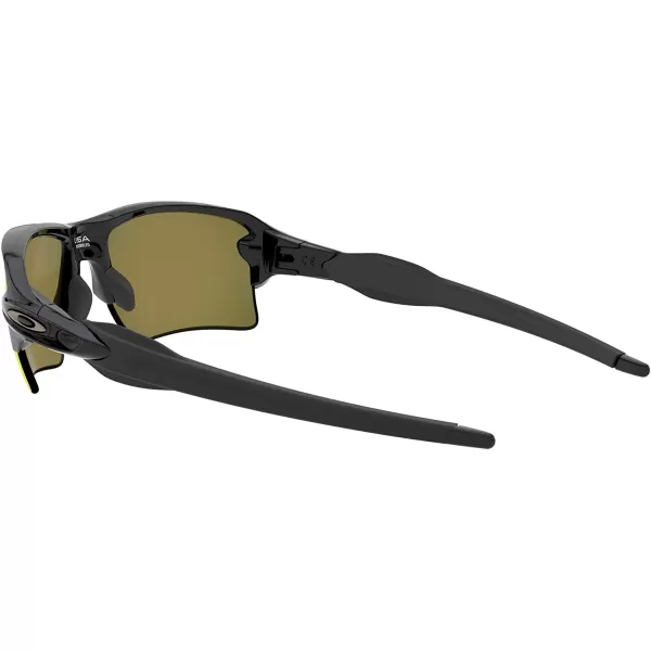 imageOakley Mens Oo9188 Flak 20 XL Rectangular SunglassesPolished BlackPrizm Ruby Polarized