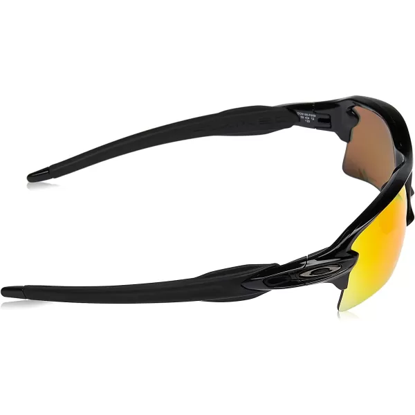 imageOakley Mens Oo9188 Flak 20 XL Rectangular SunglassesPolished BlackPrizm Ruby Polarized