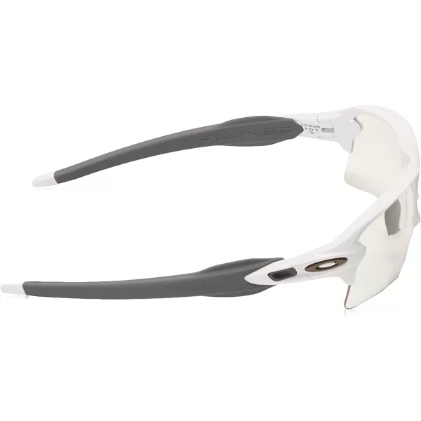 imageOakley Mens Oo9188 Flak 20 XL Rectangular SunglassesPolished WhiteClear