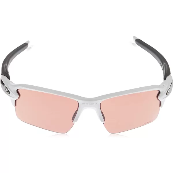 imageOakley Mens Oo9188 Flak 20 XL Rectangular SunglassesPolished WhitePrizm Dark Golf