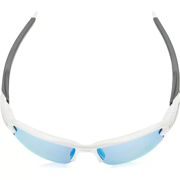 imageOakley Mens Oo9188 Flak 20 XL Rectangular SunglassesPolished WhitePrizm Deep H2o Polarized