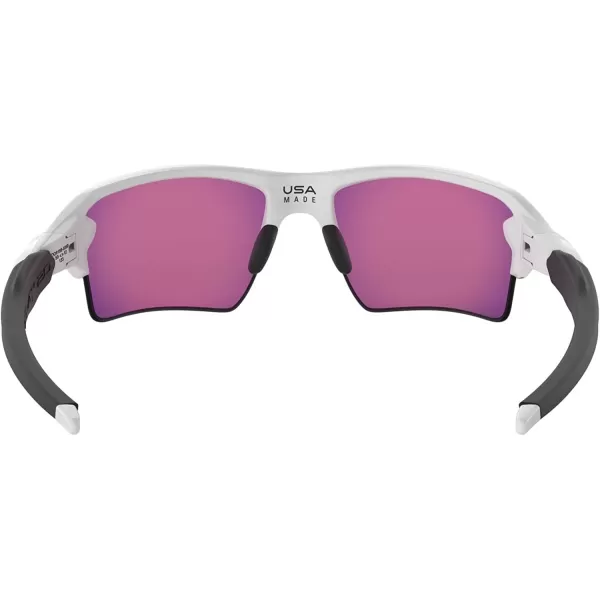 imageOakley Mens Oo9188 Flak 20 XL Rectangular SunglassesPolished WhitePrizm Field