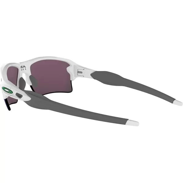 imageOakley Mens Oo9188 Flak 20 XL Rectangular SunglassesPolished WhitePrizm Jade