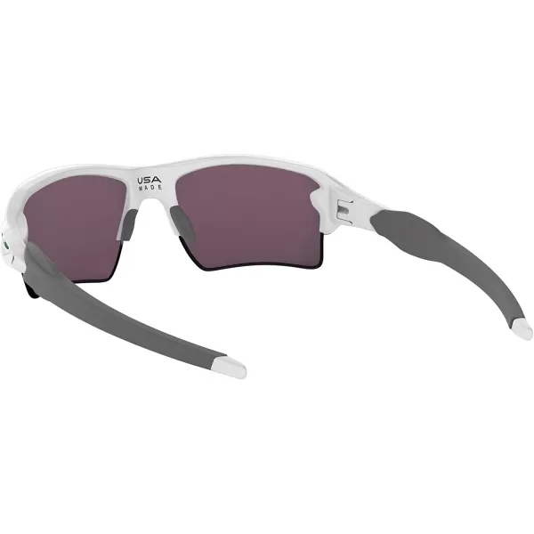 imageOakley Mens Oo9188 Flak 20 XL Rectangular SunglassesPolished WhitePrizm Jade