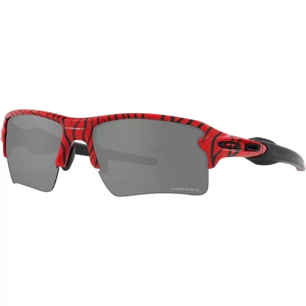 imageOakley Mens Oo9188 Flak 20 XL Rectangular SunglassesRed TigerPrizm Black