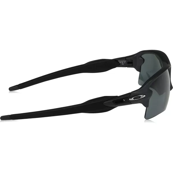 imageOakley Mens Oo9188 Flak 20 XL Rectangular SunglassesSteelPrizm Black Polarized