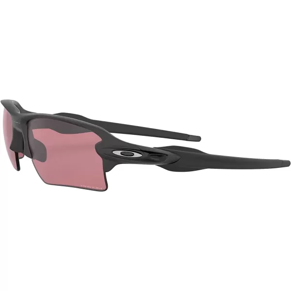 imageOakley Mens Oo9188 Flak 20 XL Rectangular SunglassesSteelPrizm Dark Golf