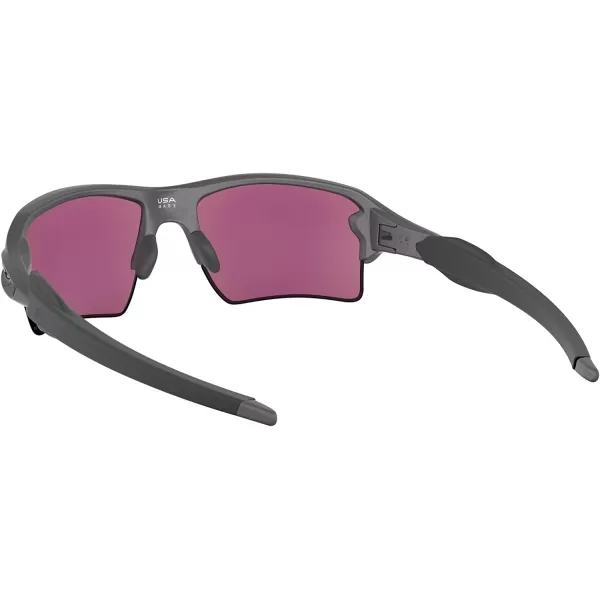 imageOakley Mens Oo9188 Flak 20 XL Rectangular SunglassesSteelPrizm Road Jade