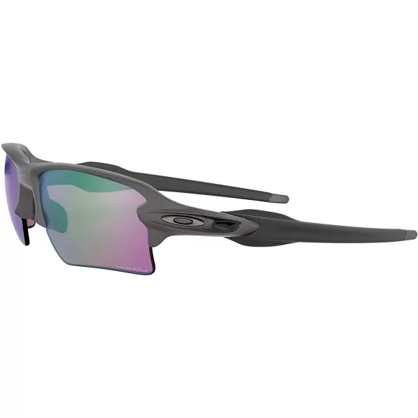 imageOakley Mens Oo9188 Flak 20 XL Rectangular SunglassesSteelPrizm Road Jade