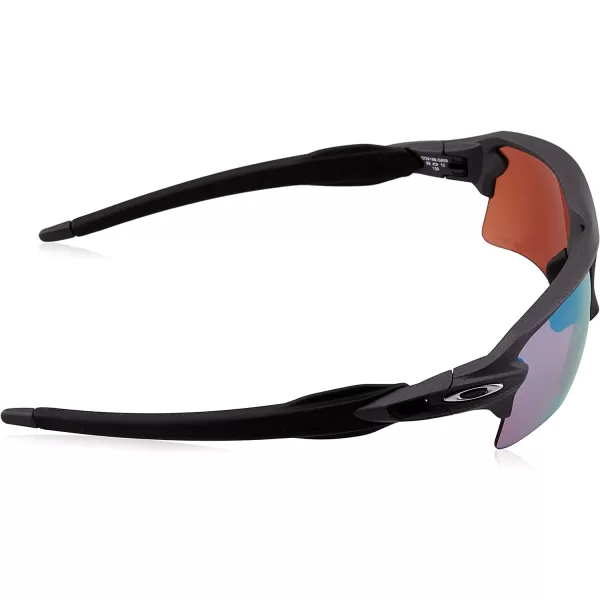 imageOakley Mens Oo9188 Flak 20 XL Rectangular SunglassesSteelPrizm Snow Sapphire