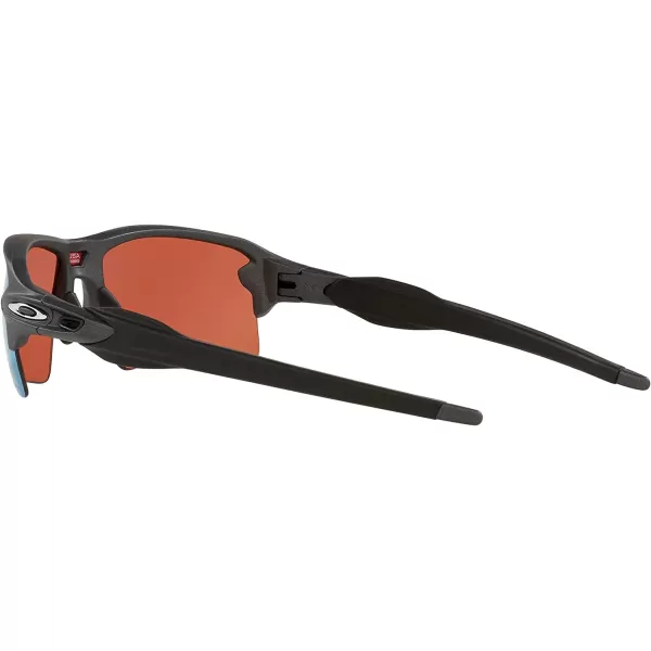 imageOakley Mens Oo9188 Flak 20 XL Rectangular SunglassesSteelPrizm Snow Sapphire