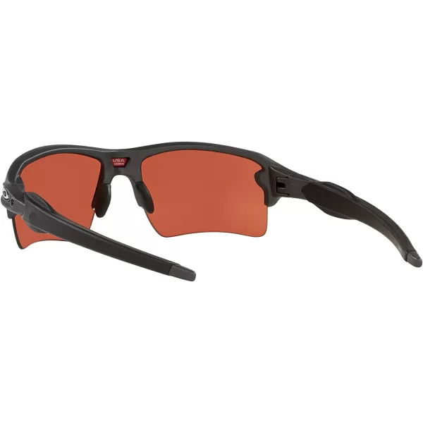 imageOakley Mens Oo9188 Flak 20 XL Rectangular SunglassesSteelPrizm Snow Sapphire
