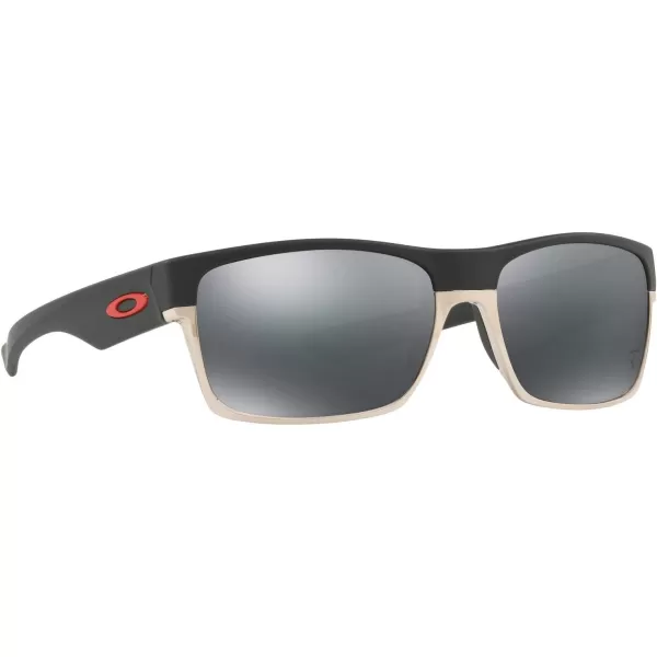 imageOakley Mens Oo9189 Twoface Square SunglassesMatte BlackBlack Iridium