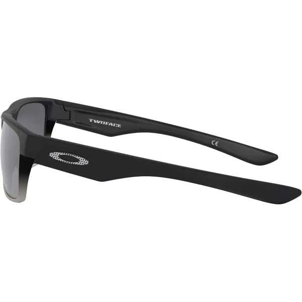 imageOakley Mens Oo9189 Twoface Square SunglassesMatte BlackChrome Iridium