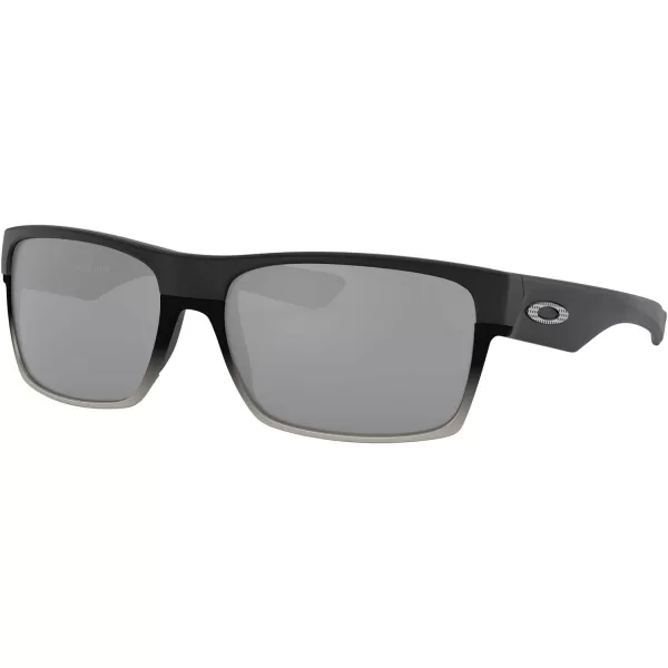 imageOakley Mens Oo9189 Twoface Square SunglassesMatte BlackChrome Iridium
