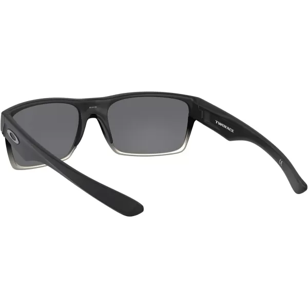 imageOakley Mens Oo9189 Twoface Square SunglassesMatte BlackChrome Iridium