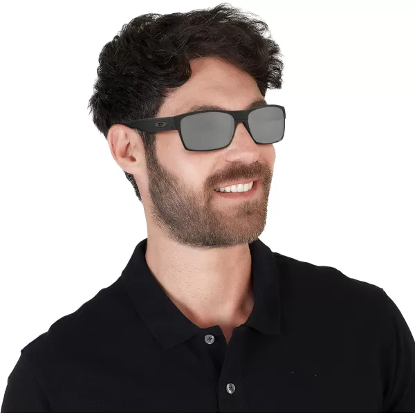 imageOakley Mens Oo9189 Twoface Square SunglassesMatte BlackPrizm Black