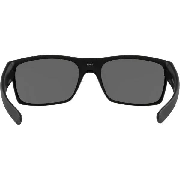 imageOakley Mens Oo9189 Twoface Square SunglassesMatte BlackPrizm Black Polarized
