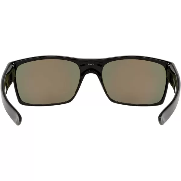 imageOakley Mens Oo9189 Twoface Square SunglassesPolished BlackPrizm Ruby