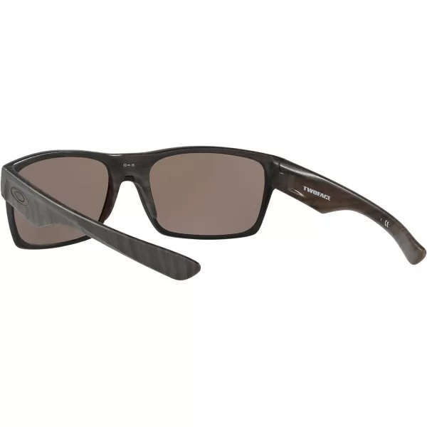 imageOakley Mens Oo9189 Twoface Square SunglassesWoodgrainPrizm Daily Polarized