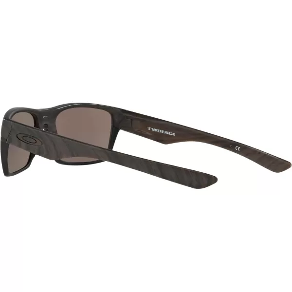 imageOakley Mens Oo9189 Twoface Square SunglassesWoodgrainPrizm Daily Polarized