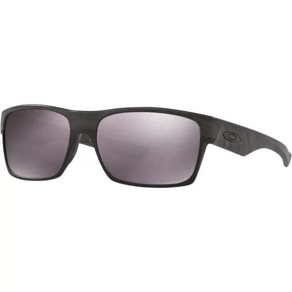 imageOakley Mens Oo9189 Twoface Square SunglassesWoodgrainPrizm Daily Polarized