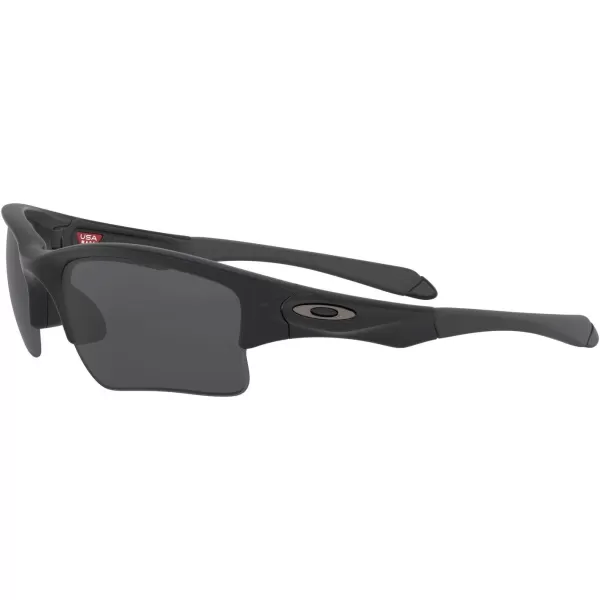 imageOakley Mens Oo9200 Quarter Jacket Rectangular SunglassesMatte BlackGrey