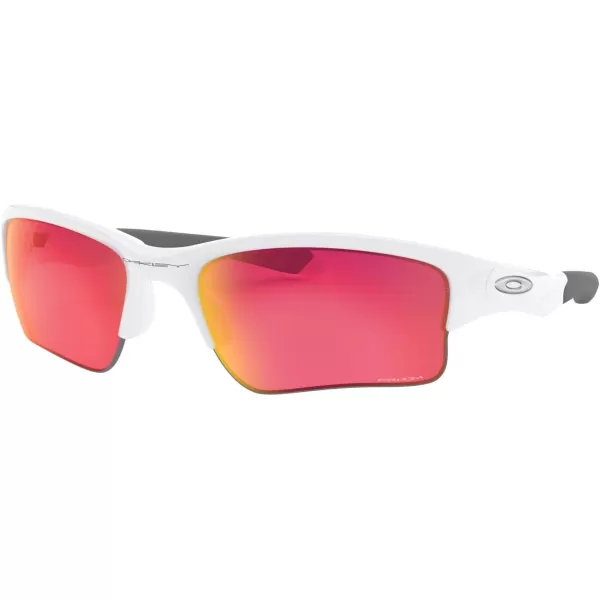 imageOakley Mens Oo9200 Quarter Jacket Rectangular SunglassesPolished WhitePrizm Field