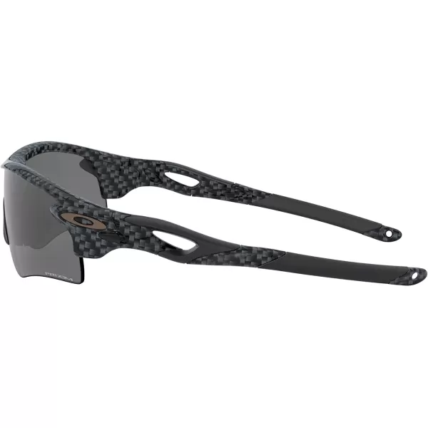 imageOakley Mens Oo9206 Radarlock Path Low Bridge Fit Rectangular SunglassesCarbon FiberPrizm Black