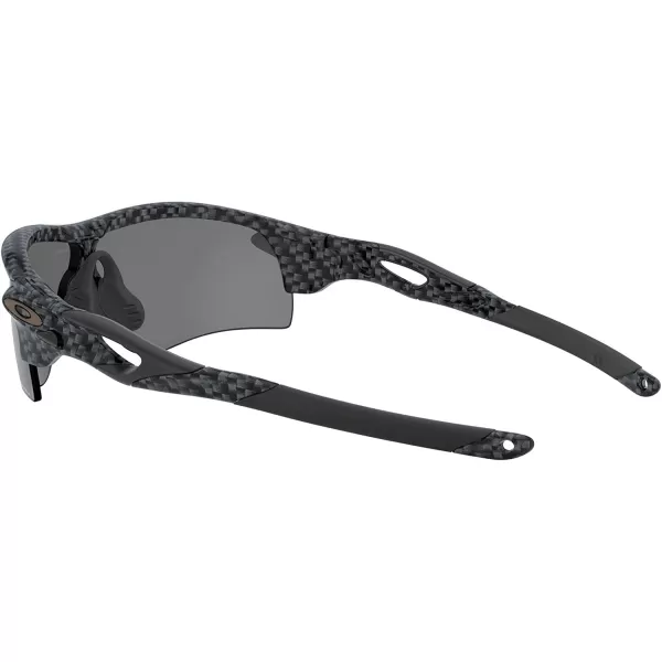 imageOakley Mens Oo9206 Radarlock Path Low Bridge Fit Rectangular SunglassesCarbon FiberPrizm Black